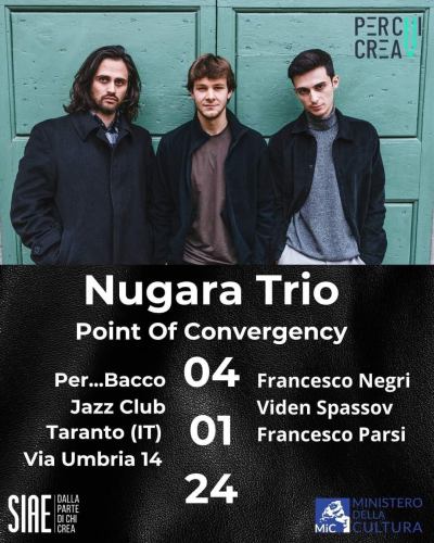 Nugara Trio at Per Bacco Jazz Club