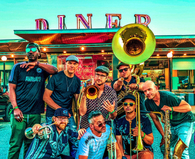 Lowdown Brass Band at Blue LLama Jazz Club