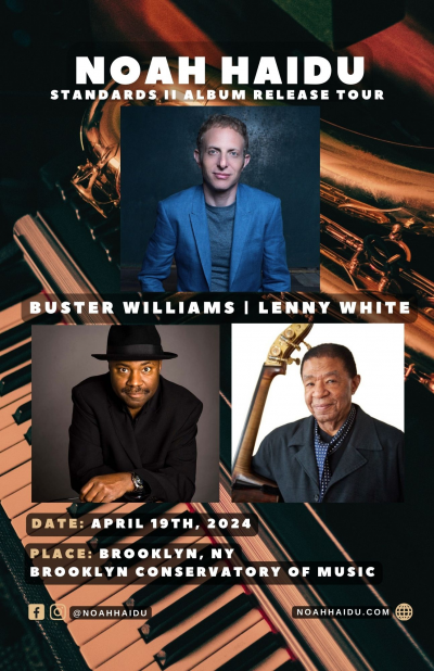 Noah Haidu | Buster Williams | Lenny White at Brooklyn Conservatory of Music