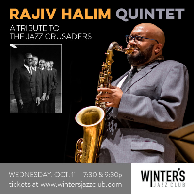 Rajiv Halim Quintet at Winter's Jazz Club