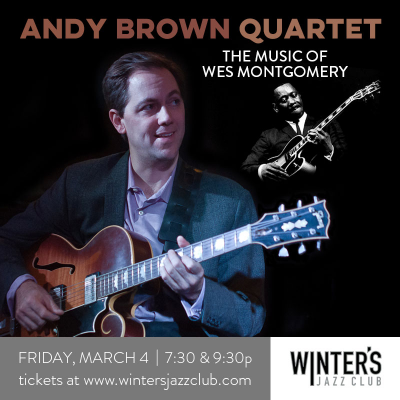 Andy Brown Quartet at Winter's Jazz Club