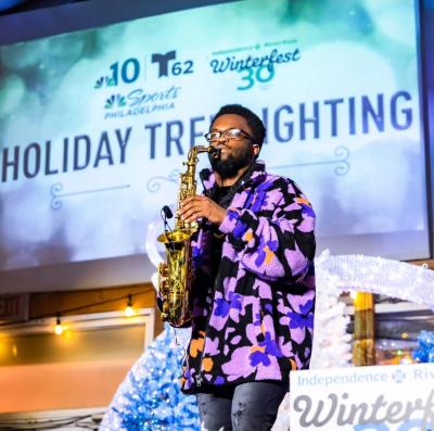 Ikechi Onyenaka at Blue Cross RiverRink