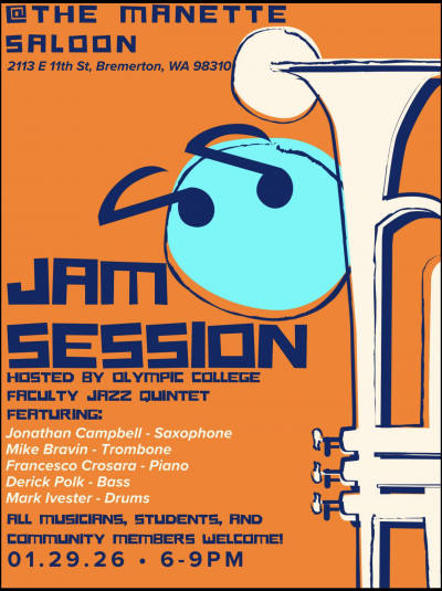 Oc Faculty Jazz Quintet Jam Session at Manette Saloon