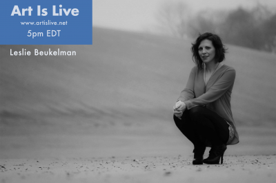 Leslie Beukelman at Art Is Live