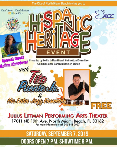 Tito Puente Jr. at Littman Theater