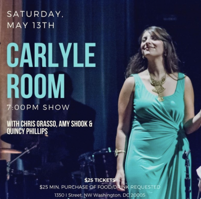 Lena Seikaly's Last Show Of 2023 With Chris Grasso Trio at Carlyle Room