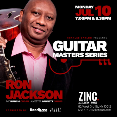 Guitar Masters Series: Ron Jackson at Zinc Bar