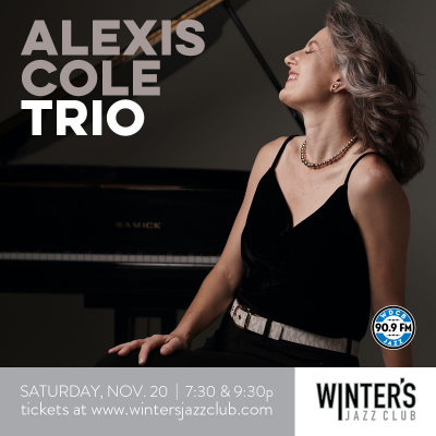 Alexis Cole Trio at Winter's Jazz Club