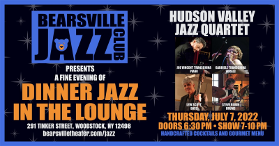 Hudson Valley Jazz Quartet at Bearsville Theater