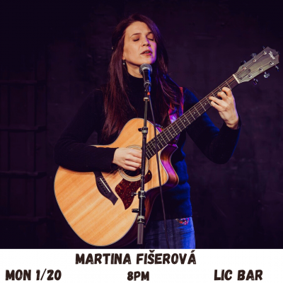 Martina Fiserova at Lic Bar