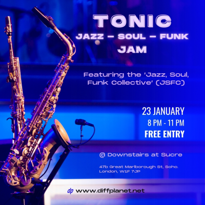 'tonic'; Jazz, Soul, Funk Jam