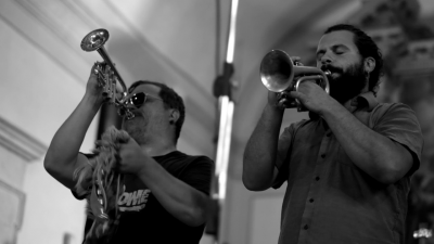 Rob Mazurek & Gabriele Mitelli (usa/ita) at CSC - Centro Stabile Di Cultura