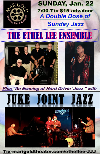 Ethel Lee Ensemble And Juke Joint Jazz at The Marigold Theater
