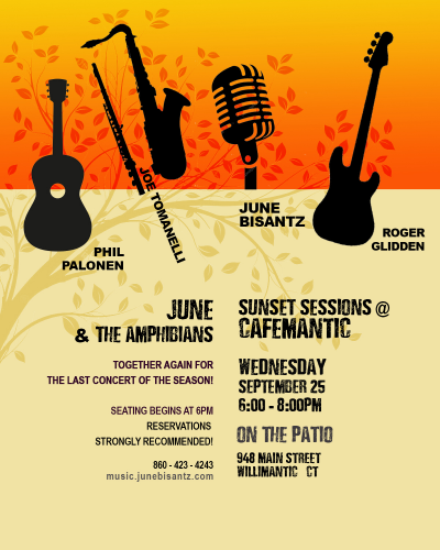 June Bisantz & The Amphibians at Cafemantic