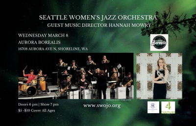 Seattle Women's Jazz Orchestra at Aurora Borealis