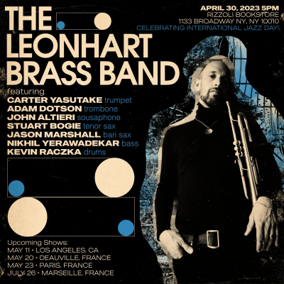 The Leonhart Brass Band — International Jazz Day at Rizzoli Bookstore