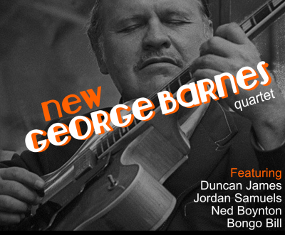 Guitars Galore: a tribute to the Genius of George Barnes at Caffe Trieste - event poster Guitars Galore: a tribute to the Genius of George Barnes at Caffe Trieste