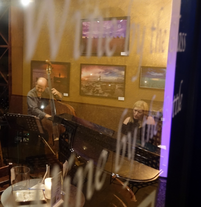 Live Jazz W/rebecca's Band - Plus One Jazz Group at Two Corks and a Bottle - event poster Live Jazz W/rebecca's Band - Plus One Jazz Group at Two Corks and a Bottle