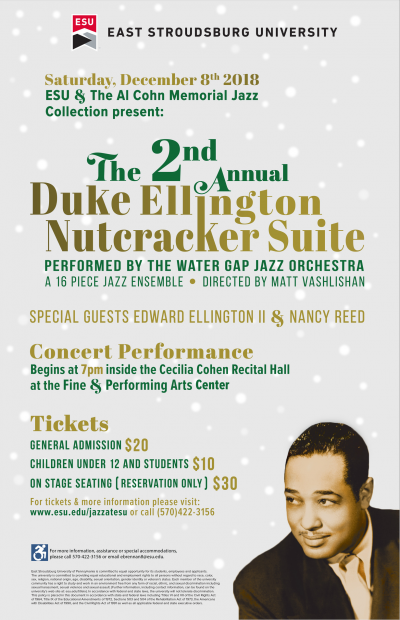 Water Gap Jazz Orchestra at Cecilia Cohen Recital Hall, East Stroudsburg University