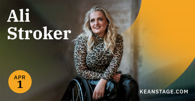 Ali Stroker at Enlow Recital Hall at Kean University
