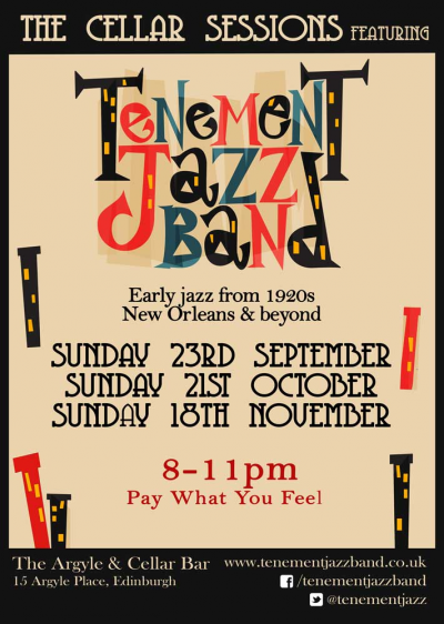 Tenement Jazz Band at The Argyle And Cellar Bar
