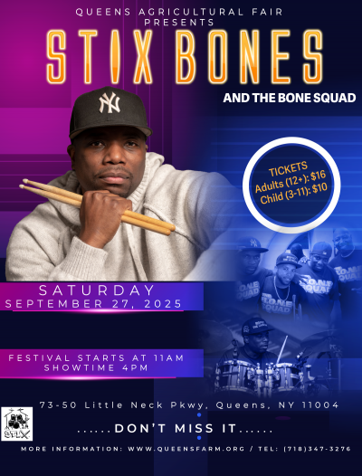 Stix Bones And The Bone Squad at Queens Agricultural Fair at Queens County Farm Museum