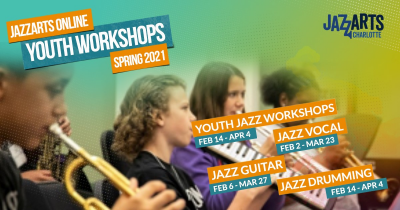 Jazzarts Charlotte Youth Online Spring Jazz Education Programs at Jazzarts Charlotte
