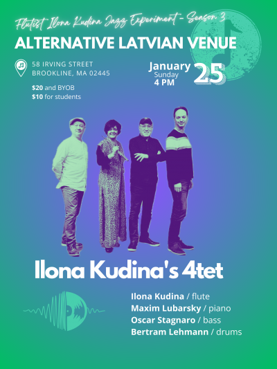 Ilona Kudina 4tet at Alternative Latvian Venue