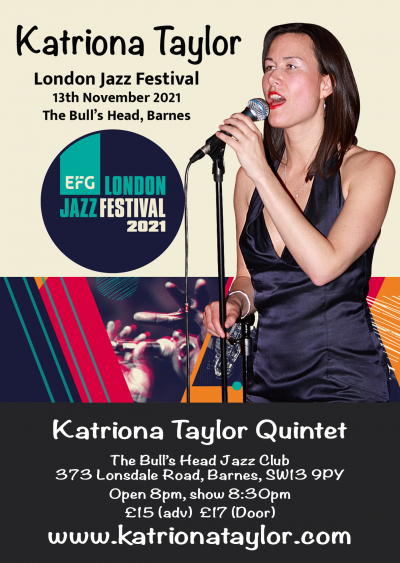Katriona Taylor & Her Band At Bulls Head at Bulls Head Jazz Club