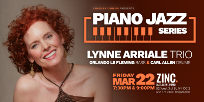 Lynne Arriale Trio at Zinc Bar