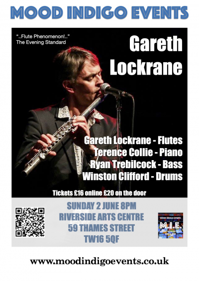 Gareth Lockrane - Riverside Arts Jazz at Riverside Arts Centre