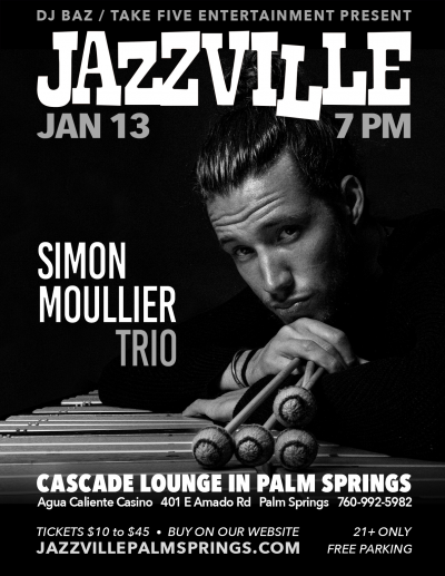 Simon Moullier Trio at Jazzville Palm Springs