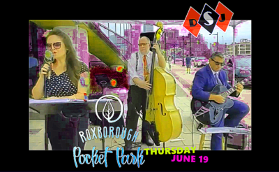 Twilight Tunes With Diamond Swing Jazz at Roxborough Pocket Park - event poster Twilight Tunes With Diamond Swing Jazz at Roxborough Pocket Park