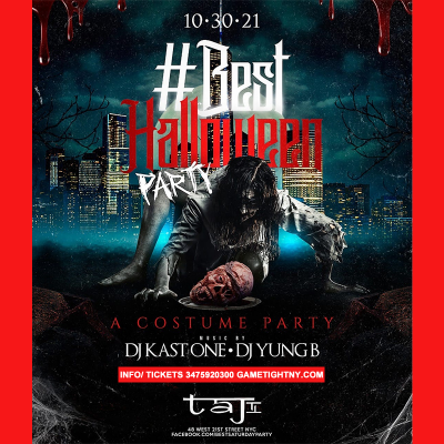 Taj Lounge Halloween Saturday Night General Admission 2021 at Taj Lounge