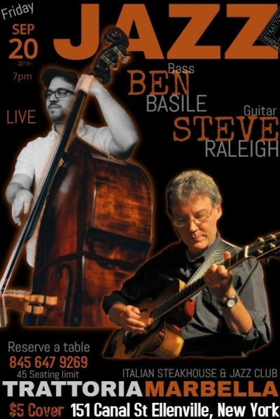 Ben Basile & Steve Raleigh at Trattoria Marbella