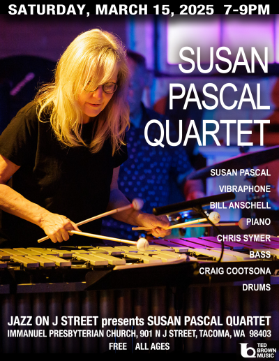 Susan Pascal Quartet at Immanuel Presbyterian Church - event poster Susan Pascal Quartet at Immanuel Presbyterian Church