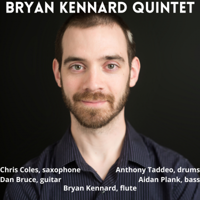 Bryan Kennard Quintet at BOP STOP - event poster Bryan Kennard Quintet at BOP STOP