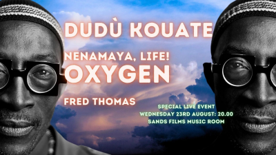 Dudù Kouate's “nenamaya, Life! Oxygen” at Sands Films Music Room