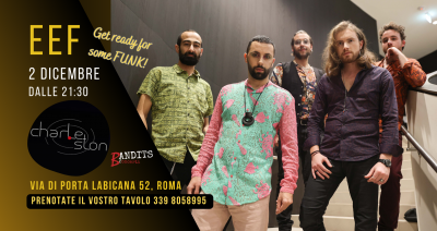 Eef - Early Ettringite Formation Live  at Charleston Club Roma