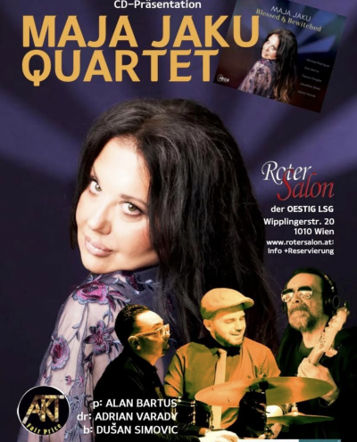 Maja Jaku Cd Presentation 'blessed & Bewitched' at Roter Salon