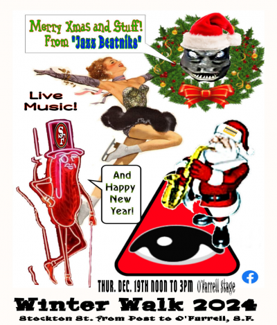 Jazz Beatniks at Union Square (san Francisco) - event poster Jazz Beatniks at Union Square (san Francisco)