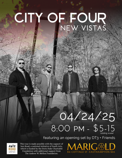 City Of Four at The Marigold Theater - event poster City Of Four at The Marigold Theater