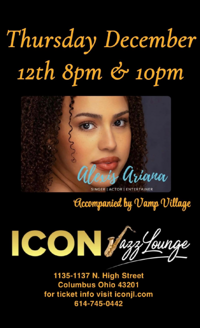 Alexis Ariana  at ICON Jazz Lounge