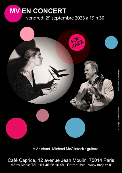 Mv & Michael Mcclintock En Concert at Caprice Café