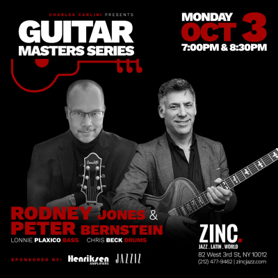 Guitar Masters Series: Peter Bernstein & Rodney Jones at Zinc Bar