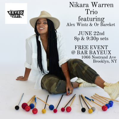 Nikara Warren Trio at Bar Bayeux