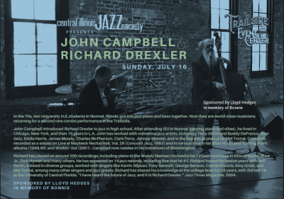 CIJS presents John Campbell And Richard Drexler Duo at Trailside Event Center