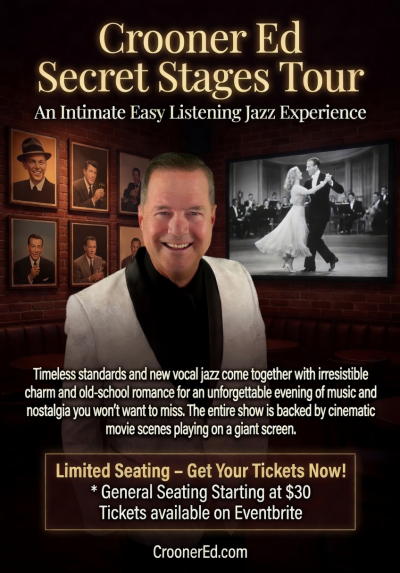 Crooner Ed at The Belrose Theater