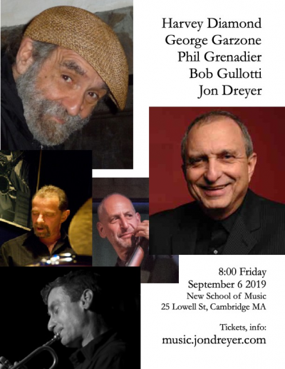 Harvey Diamond Quintet at New School Of Music