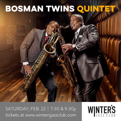 Bosman Twins Quintet at Winter's Jazz Club